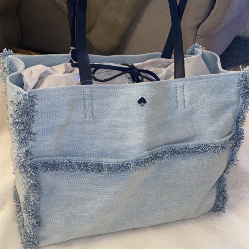 Kate Spade Denim tote